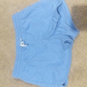 Girls blue shorts size 10-12